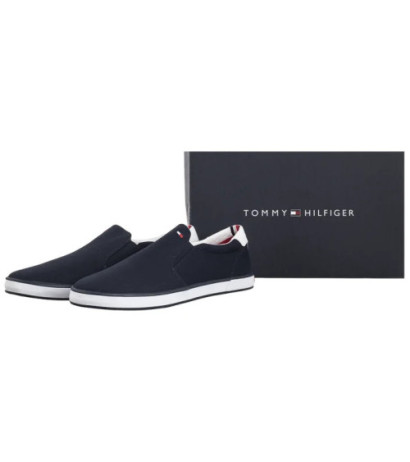 Tommy Hilfiger Iconic Slip On Sneaker FM0FM00597-403 Midnight (TH225-d) sportiniai bateliai 