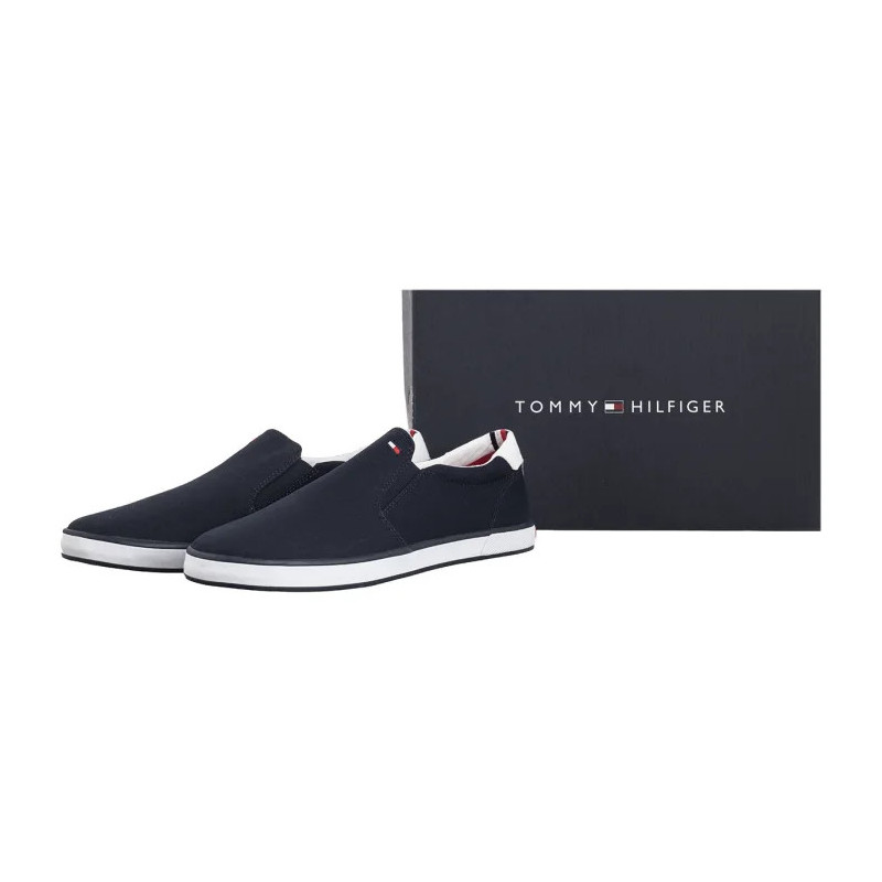 Tommy Hilfiger Iconic Slip On Sneaker FM0FM00597-403 Midnight (TH225-d) sportiniai bateliai 