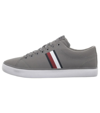 Tommy Hilfiger TH Hi Vulc Low Core Stripes Mesh Universal Grey FM0FM05393 PRY (TH1256-a) sportiniai bateliai 