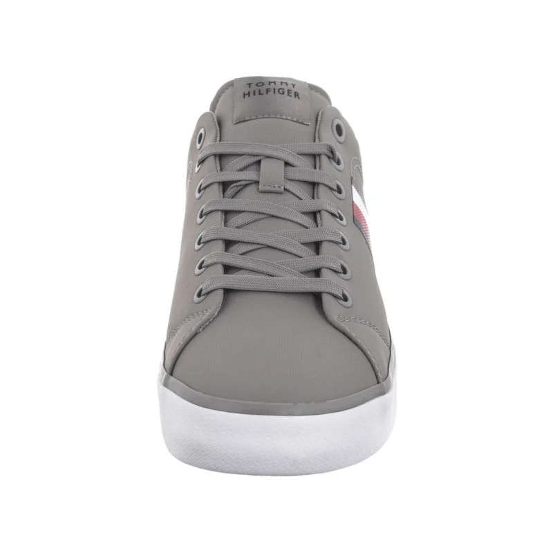 Tommy Hilfiger TH Hi Vulc Low Core Stripes Mesh Universal Grey FM0FM05393 PRY (TH1256-a) sportiniai bateliai 