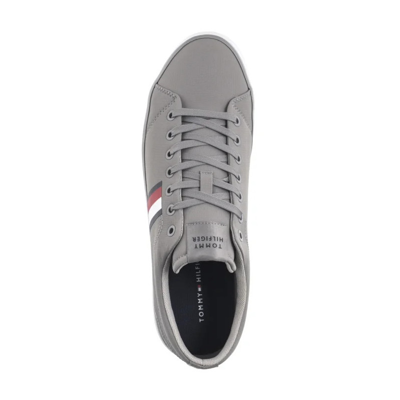 Tommy Hilfiger TH Hi Vulc Low Core Stripes Mesh Universal Grey FM0FM05393 PRY (TH1256-a) sportiniai bateliai 