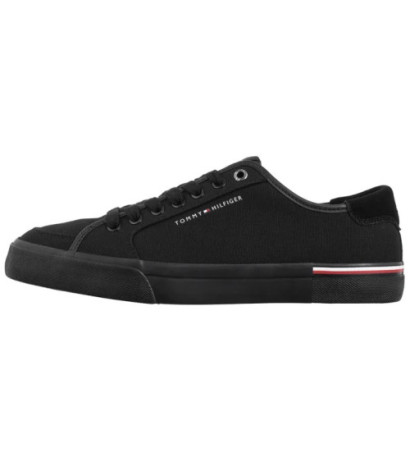 Tommy Hilfiger Core Corporate Vulc Canvas Black FM0FM05398 BDS (TH1266-a) sportiniai bateliai 