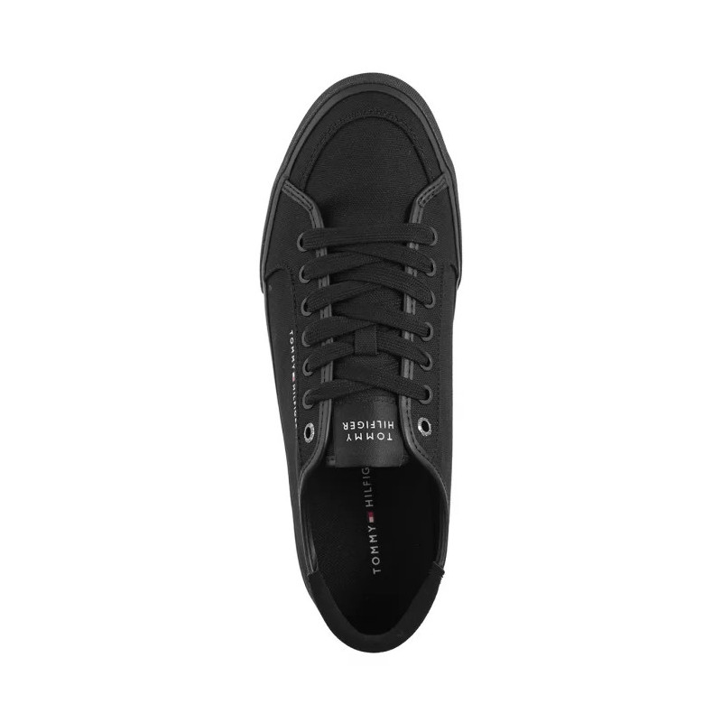 Tommy Hilfiger Core Corporate Vulc Canvas Black FM0FM05398 BDS (TH1266-a) sportiniai bateliai 