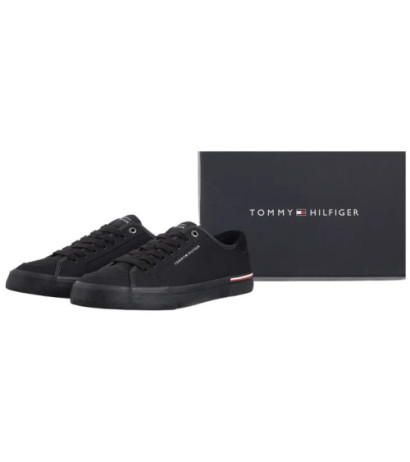 Tommy Hilfiger Core Corporate Vulc Canvas Black FM0FM05398 BDS (TH1266-a) sportiniai bateliai 