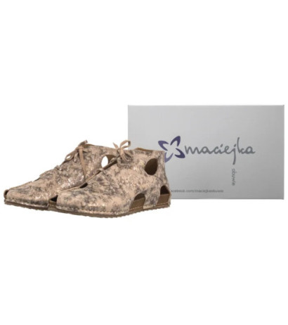 Maciejka Beżowe/Miedziane 03426-45/00-6 (MA1167-b) sandalai