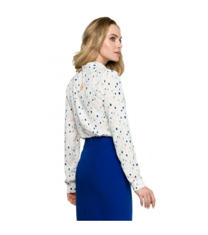 S125 Kobieca bluzka z nadrukiem - model 3