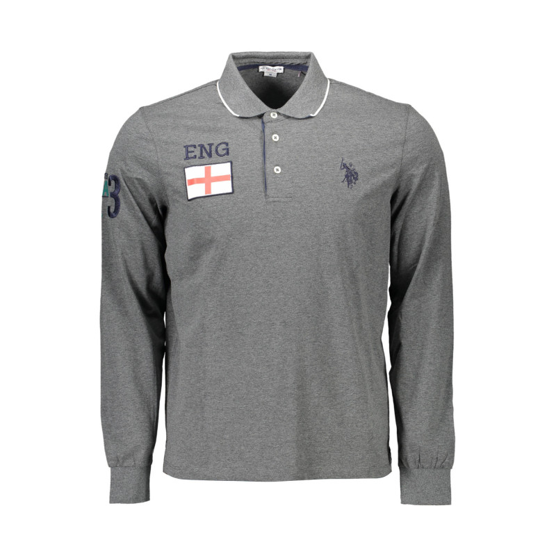 U.s. polo polo marškinėliai 60632-49969 Pilka