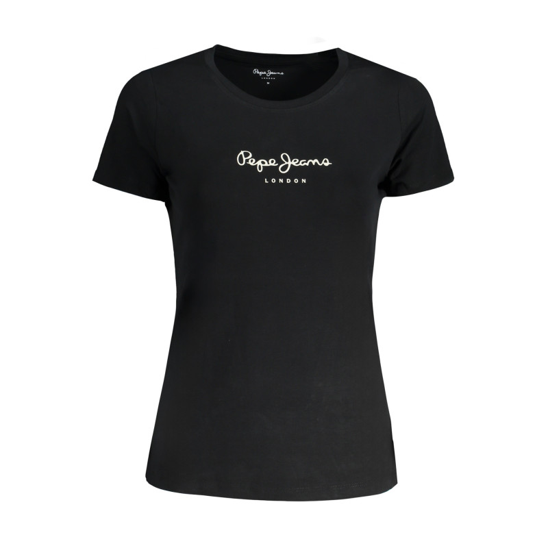 Pepe jeans marškinėliai PL505202NEWVIRGINIA Juoda