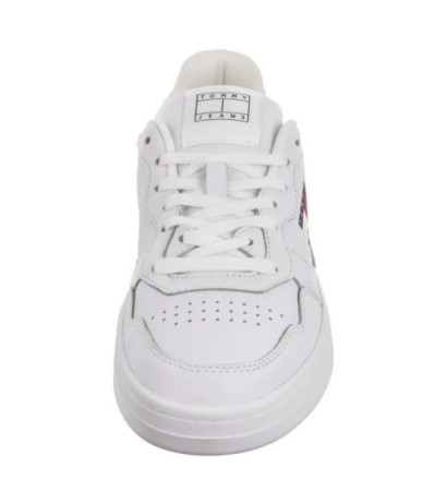 Tommy Hilfiger Tjm Cupsole Leather Ess White EM0EM01443 YBR (TH1169-b) sportiniai bateliai