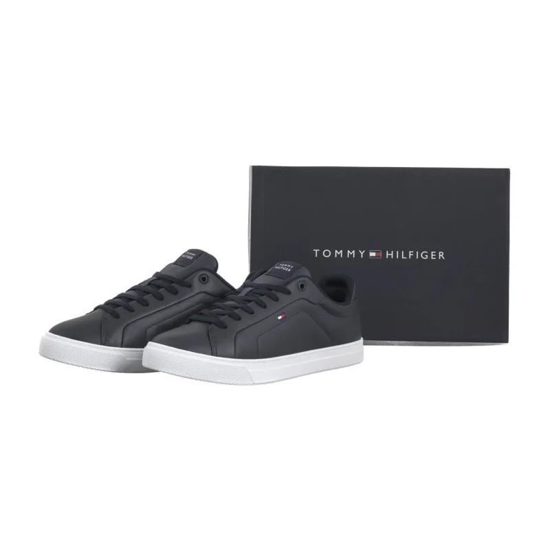 Tommy Hilfiger Icon Court Lth Flag Ess Desert Sky FM0FM05317 DW6 (TH1230-c) sportiniai bateliai