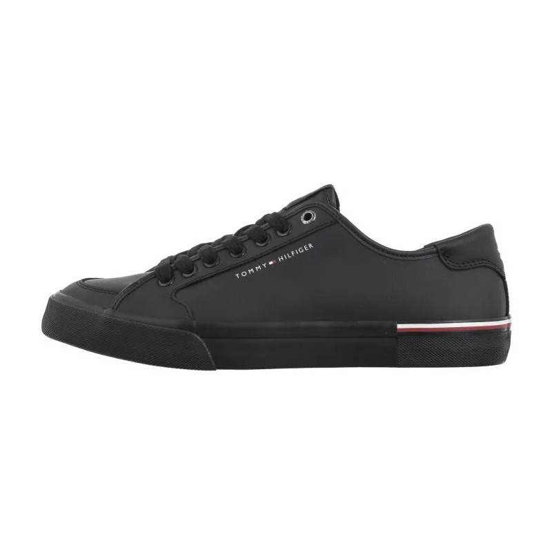 Tommy Hilfiger Core Corporate Vulc Leather Black FM0FM05399 BDS (TH1255-b) sportiniai bateliai 