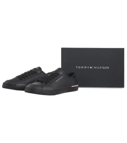 Tommy Hilfiger Core Corporate Vulc Leather Black FM0FM05399 BDS (TH1255-b) sportiniai bateliai 