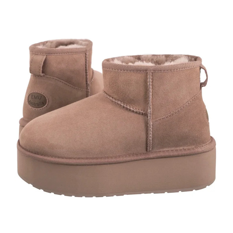 EMU Australia Stinger Micro Flatform Cameo Rose W13082 (EM505-i) bateliai