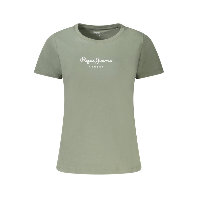 Pepe jeans marškinėliai PL505202NEWVIRGINIA Žalia