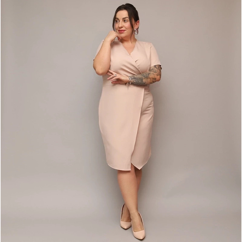PENCIL DRESS BLACK (273ART)