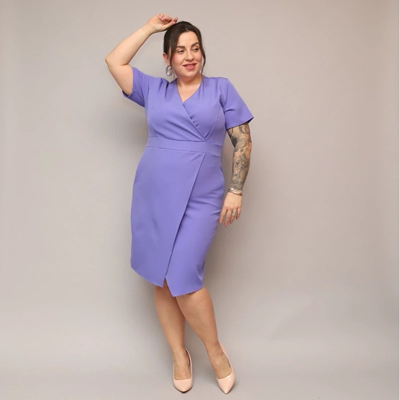 PENCIL DRESS BLACK (273ART)