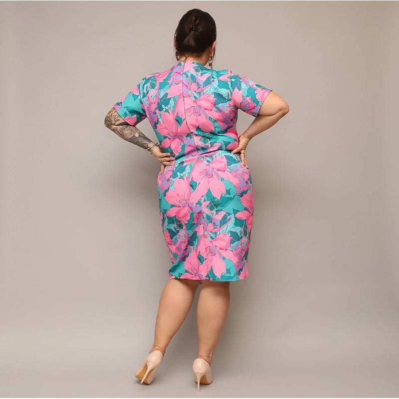PENCIL DRESS BLACK (273ART)