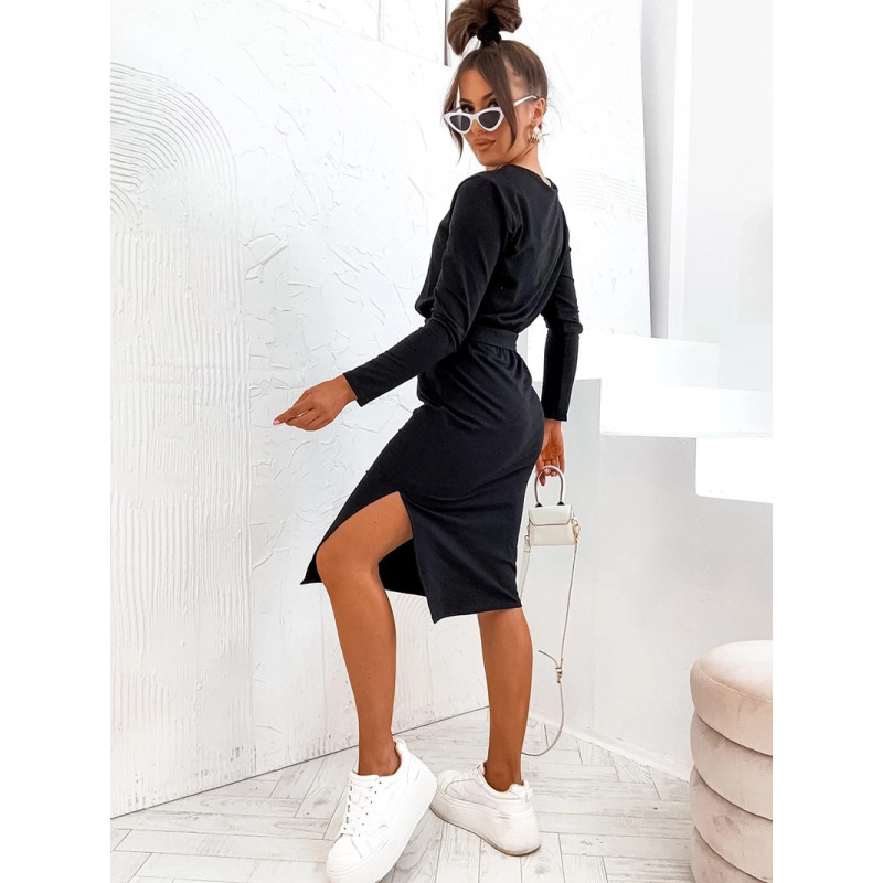 PENCIL DRESS BLACK (273ART)