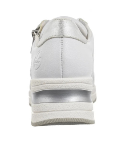 Rieker Białe N9301-80 White (RI155-b) sportiniai bateliai