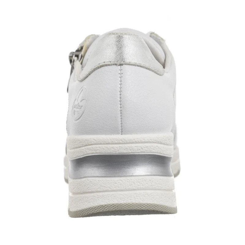 Rieker Białe N9301-80 White (RI155-b) sportiniai bateliai
