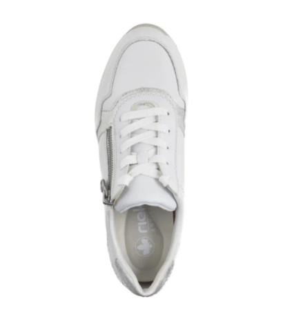 Rieker Białe N9301-80 White (RI155-b) sportiniai bateliai