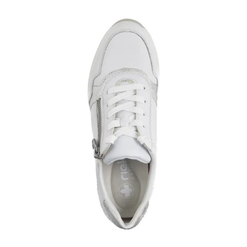Rieker Białe N9301-80 White (RI155-b) sportiniai bateliai