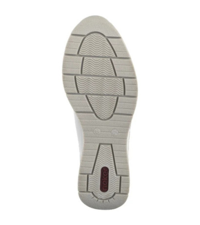 Rieker Białe N9301-80 White (RI155-b) sportiniai bateliai