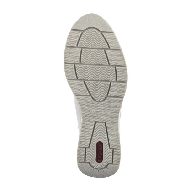 Rieker Białe N9301-80 White (RI155-b) sportiniai bateliai