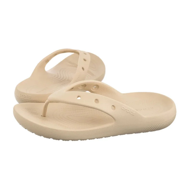 Crocs Classic Flip v2 Shitake 209402-2DS (CR340-a) šlepetės