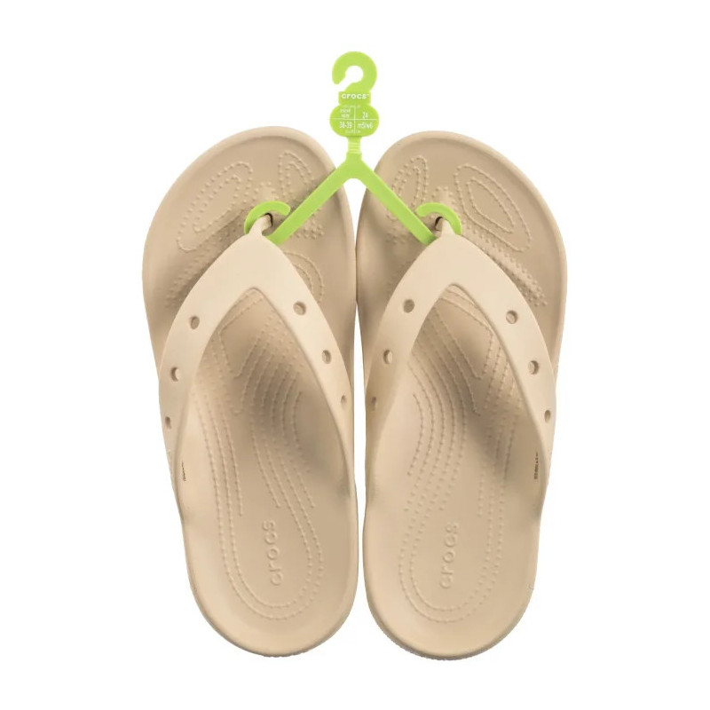 Crocs Classic Flip v2 Shitake 209402-2DS (CR340-a) šlepetės