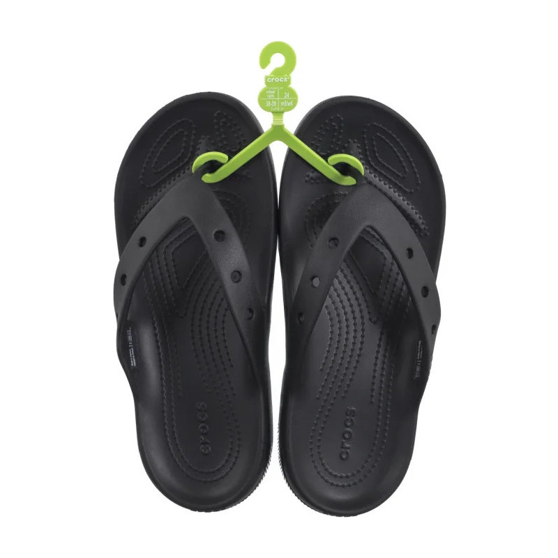 Crocs Classic Flip v2 Black 209402-001 (CR340-b) šlepetės