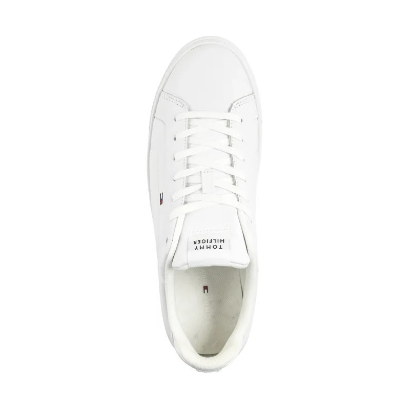 Tommy Hilfiger Icon Court Lth Flag Ess White FM0FM05317 YBS (TH1230-b) sportiniai bateliai