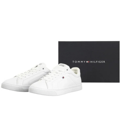Tommy Hilfiger Icon Court Lth Flag Ess White FM0FM05317 YBS (TH1230-b) sportiniai bateliai