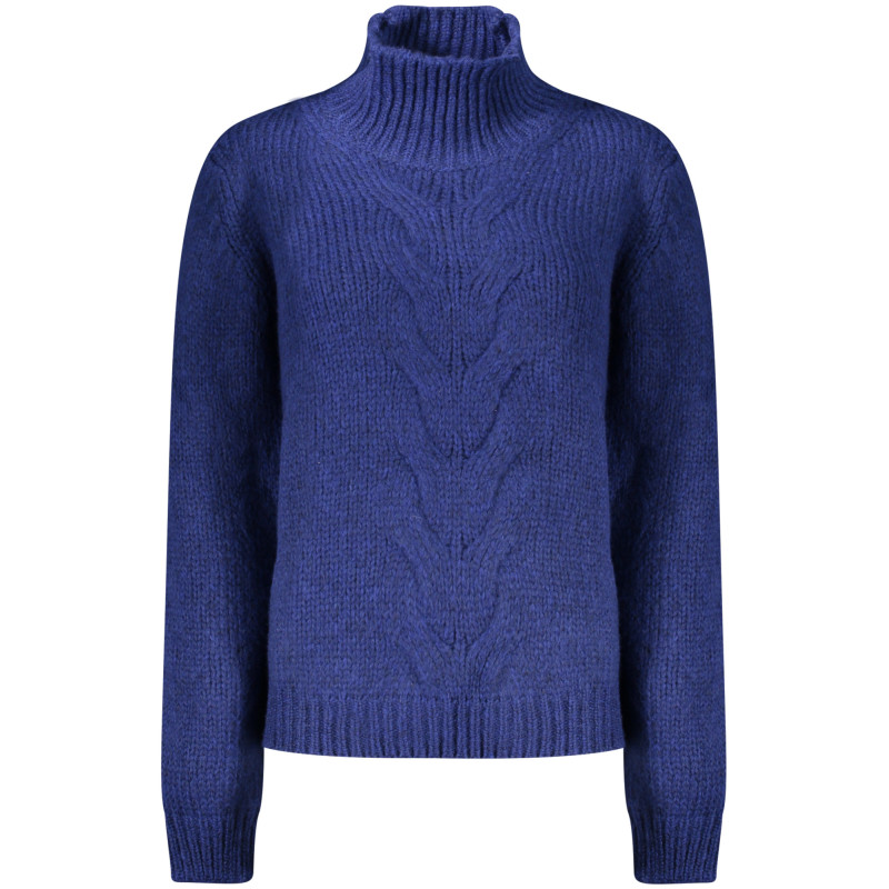 K-way megztinis K8133SWFUZZYWOOLMERLINO Mėlyna