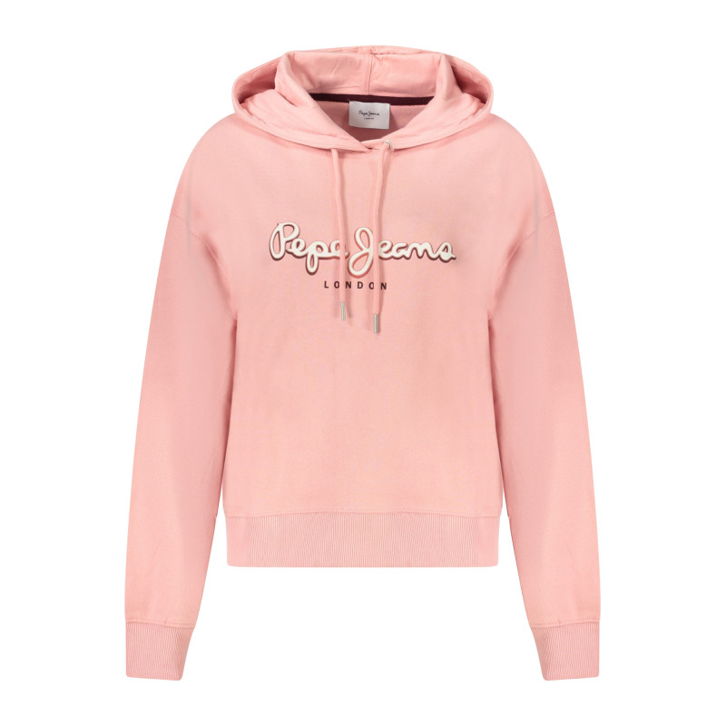 Pepe jeans džemperis PL581483MADDYHOODIE Rožinė