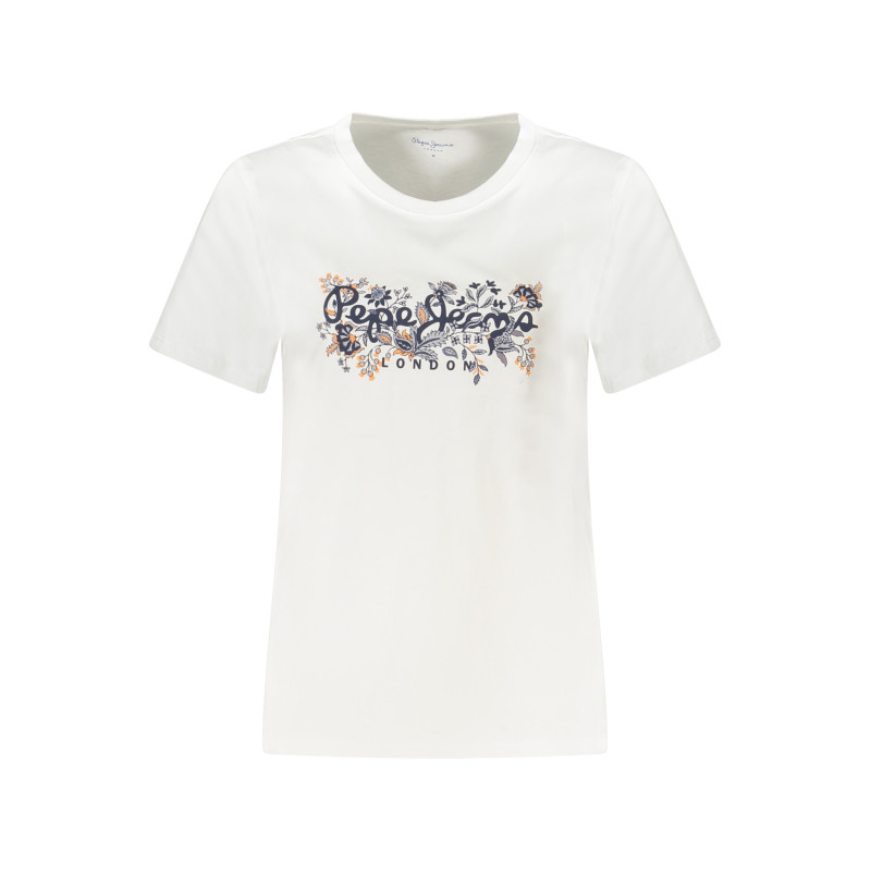 Pepe jeans marškinėliai PL506034ROSALIND Balta