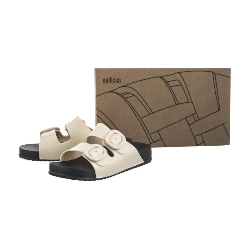 Melissa Cozy Slide AD 33913/BG167 Black/Beige  (ML328-a) Moteriški batai/šlepetės
