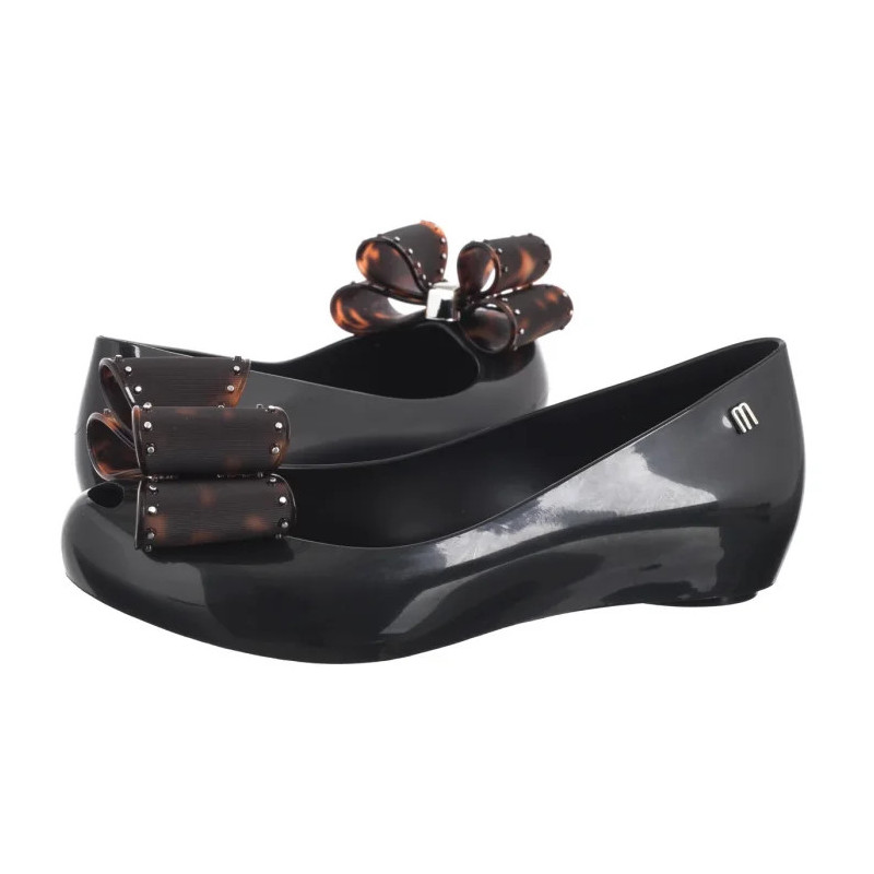 Melissa Ultragirl Classic Bow 35965/BC917 Black/Tortoiseshell  (ML330-a) bateliai