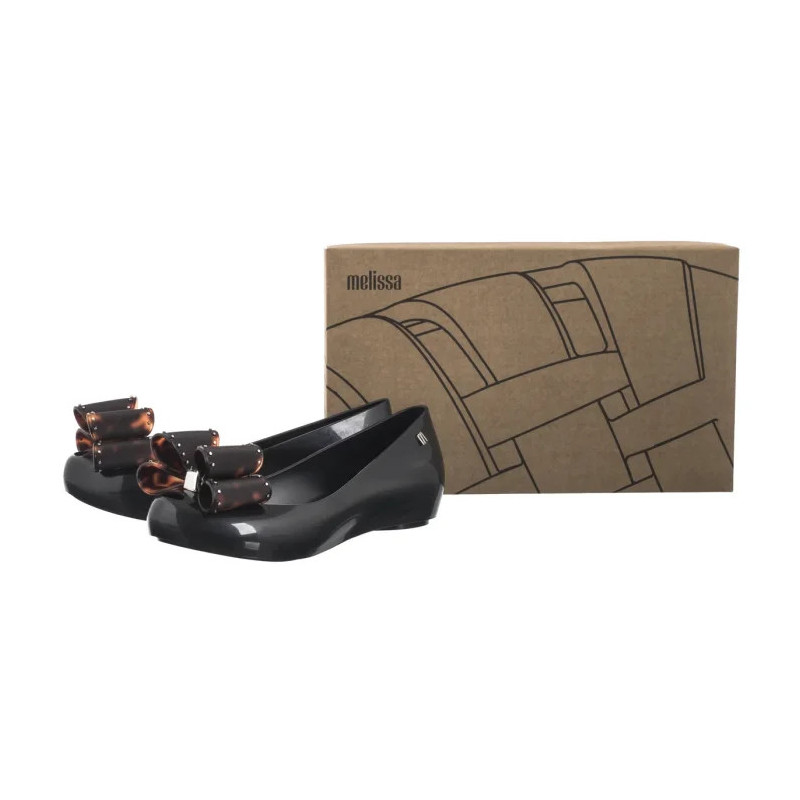 Melissa Ultragirl Classic Bow 35965/BC917 Black/Tortoiseshell  (ML330-a) bateliai
