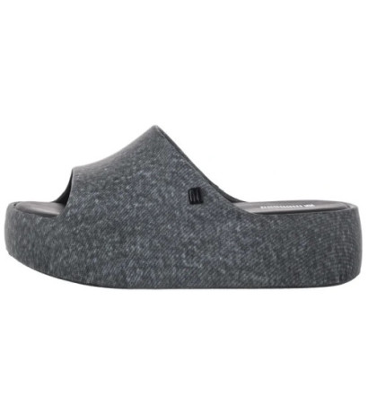 Melissa Free Platform Slide Denim AD 36149/BG691 Black Jeans (ML345-a) Moteriški batai/šlepetės