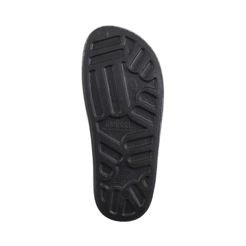 Melissa Free Platform Slide Denim AD 36149/BG691 Black Jeans (ML345-a) Moteriški batai/šlepetės