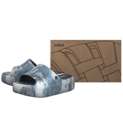 Melissa Free Platform Slide Denim AD 36149/BG684 Jeans Blue (ML345-b) Moteriški batai/šlepetės