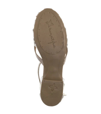Maciejka Złoto-Białe 01924-48/00-5 (MA600-j) sandalai