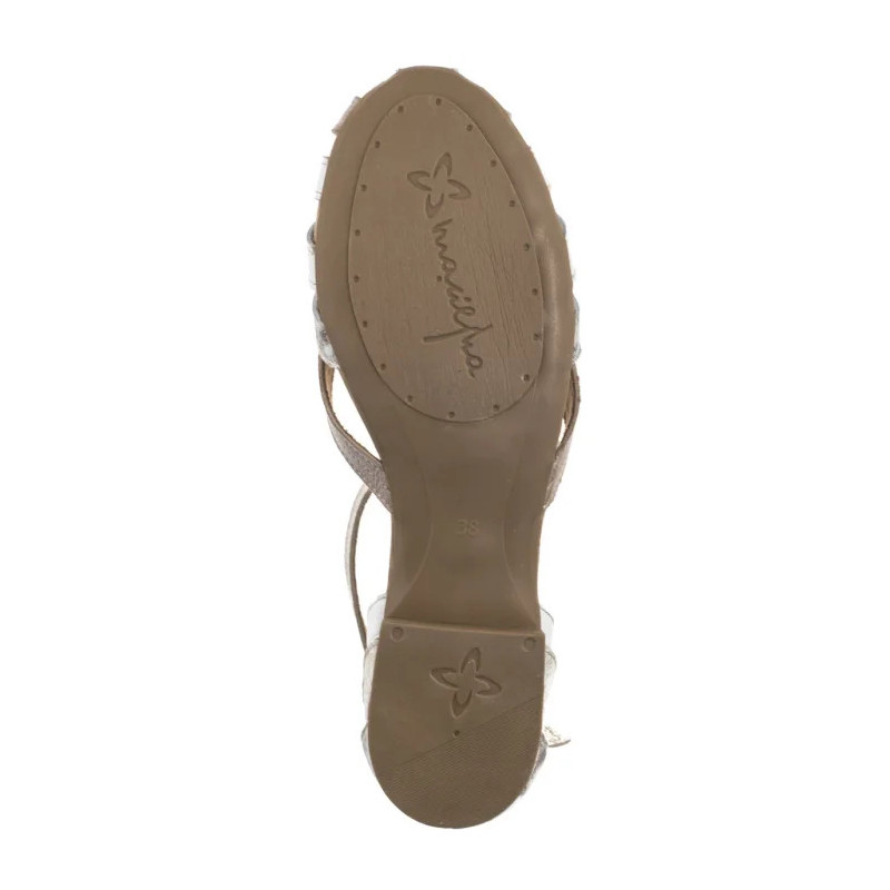 Maciejka Złoto-Białe 01924-48/00-5 (MA600-j) sandalai
