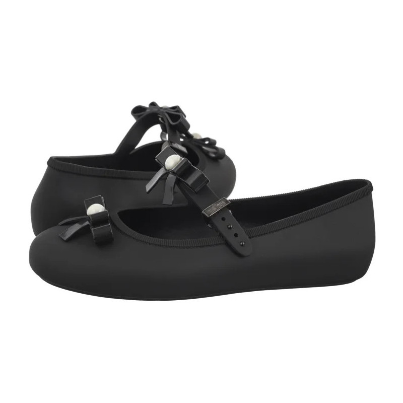 Melissa Soft Ballerina Bow AD 35971/BE619 Black (ML339-b) bateliai