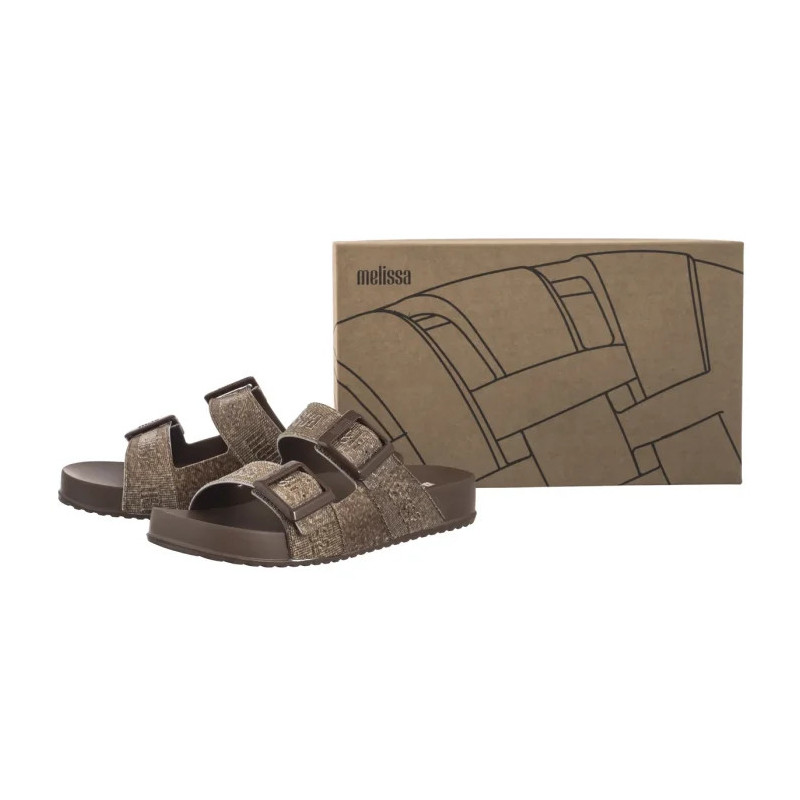 Melissa Cozy M Lover Slide Den 36146/BG682 Brown Jeans (ML337-b) Moteriški batai/šlepetės