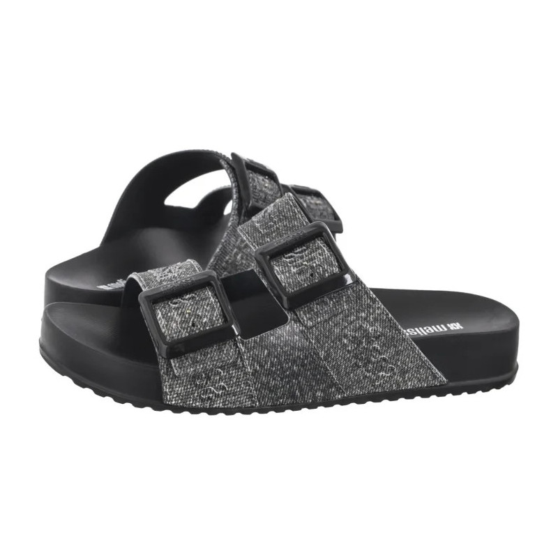 Melissa Cozy M Lover Slide Den 36146/BG681 Black Jeans (ML337-c) Moteriški batai/šlepetės