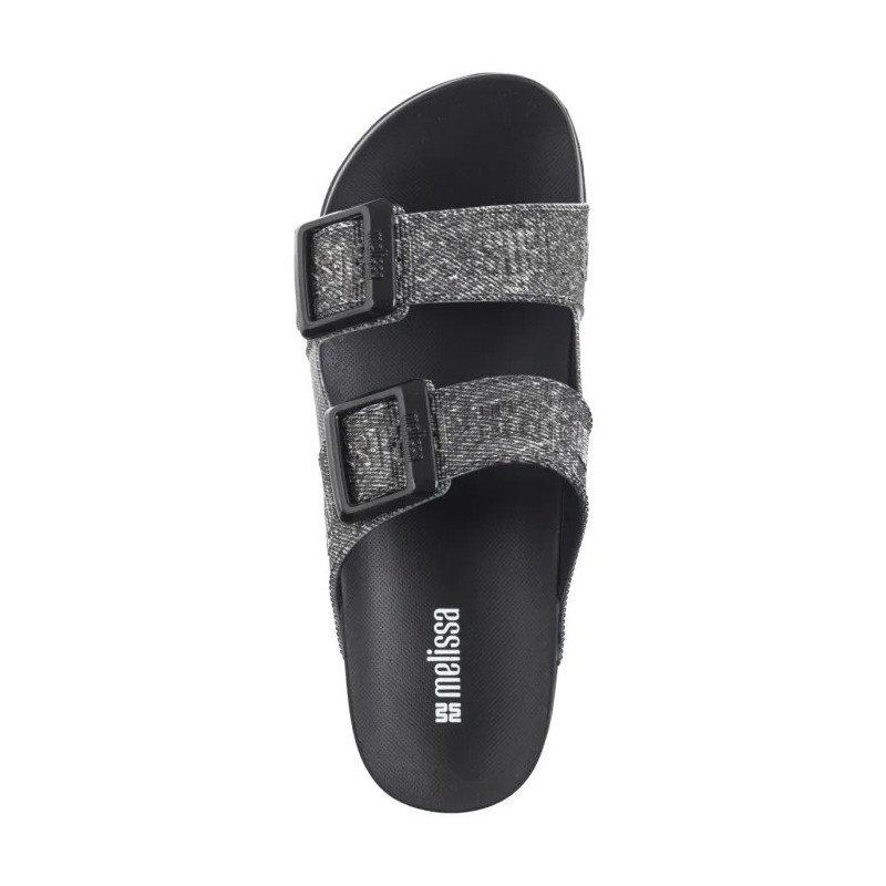 Melissa Cozy M Lover Slide Den 36146/BG681 Black Jeans (ML337-c) Moteriški batai/šlepetės