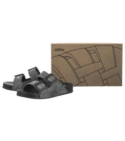 Melissa Cozy M Lover Slide Den 36146/BG681 Black Jeans (ML337-c) Moteriški batai/šlepetės