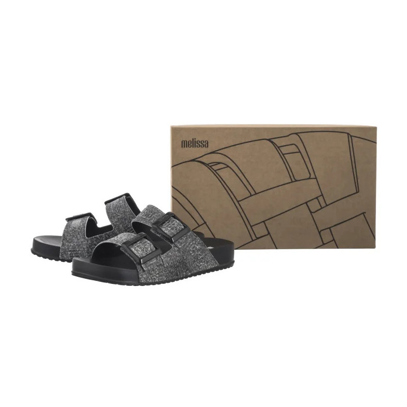Melissa Cozy M Lover Slide Den 36146/BG681 Black Jeans (ML337-c) Moteriški batai/šlepetės